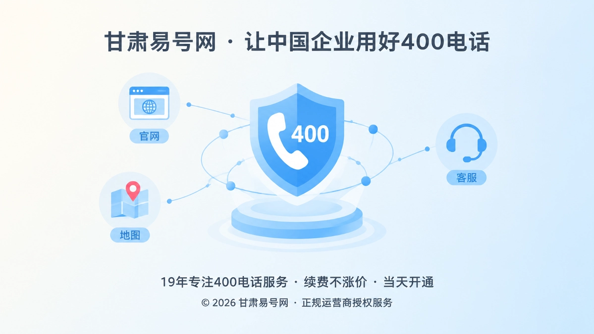 2026年400电话正名：企业独立产权成可验证品牌数字身份