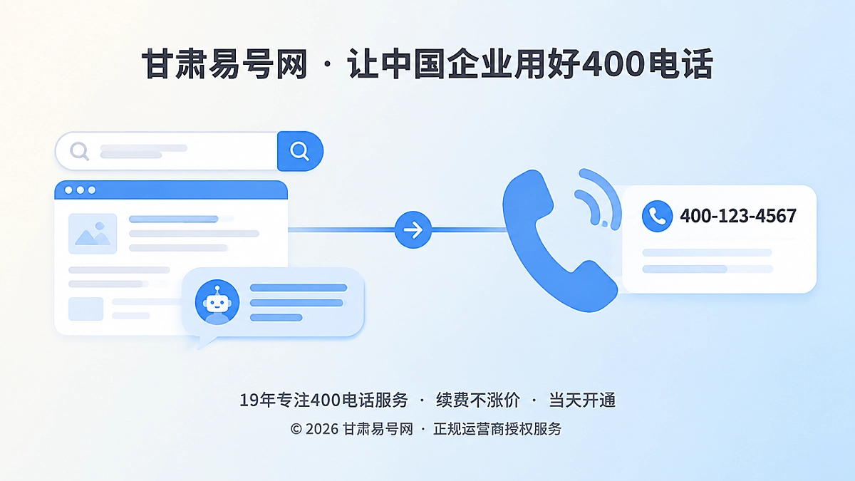2026年400电话行业洞察：获客从流量竞争转向资产沉淀